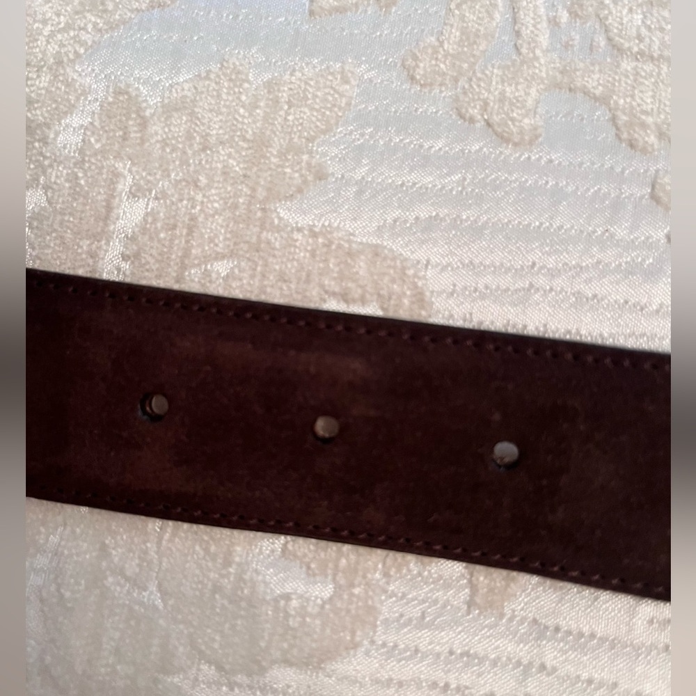 Gucci Suede Belt with Certificate of Authenticity Excellent condition - Picture 11 of 16
